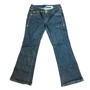 DKNY Times Square Flare Dark Wash Jeans Bootcut Womens Size 13